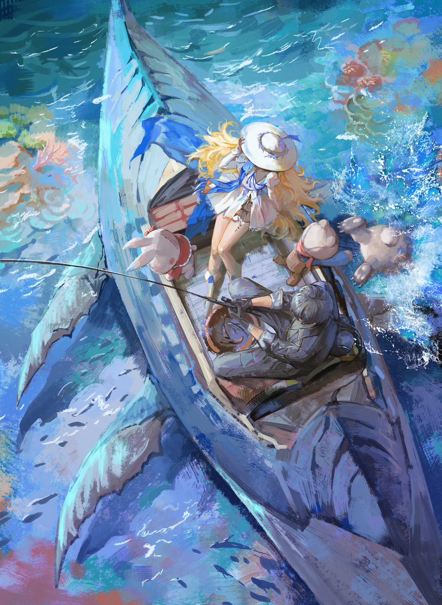 This is a pixiv picture whose title is 無題.