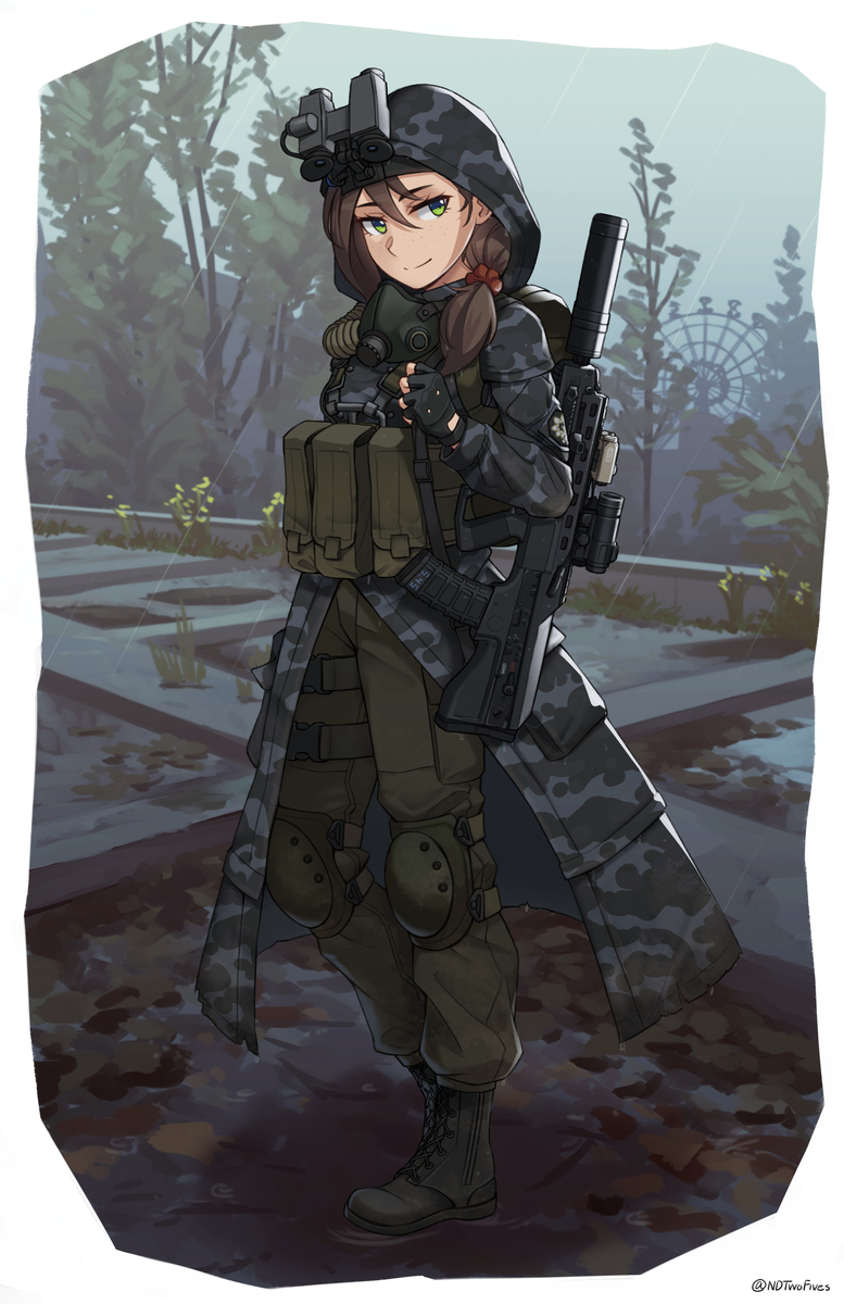 This is a pixiv picture whose title is STALKER 2- The Corps.