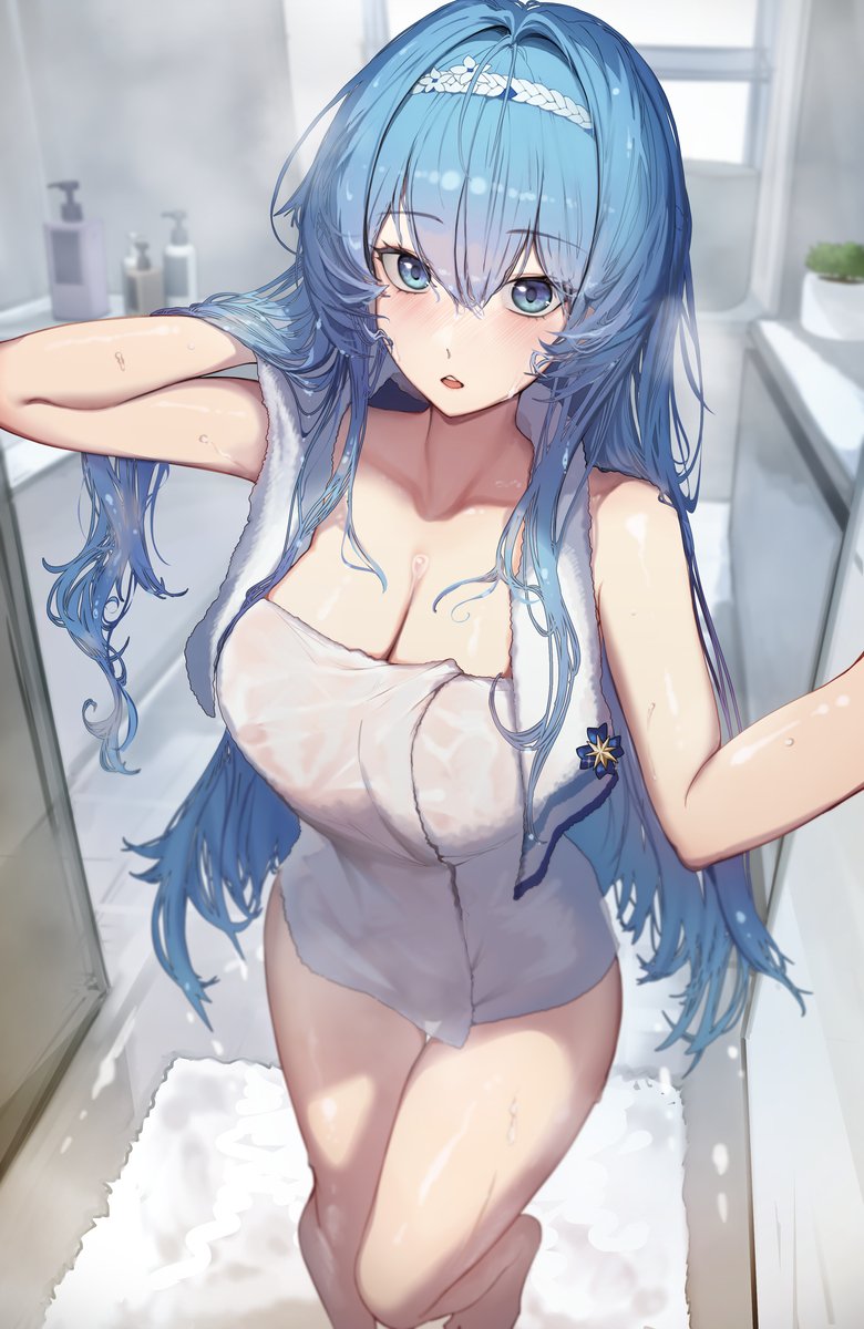 This is a pixiv picture whose title is After Shower (Factos)🚿🛁.
