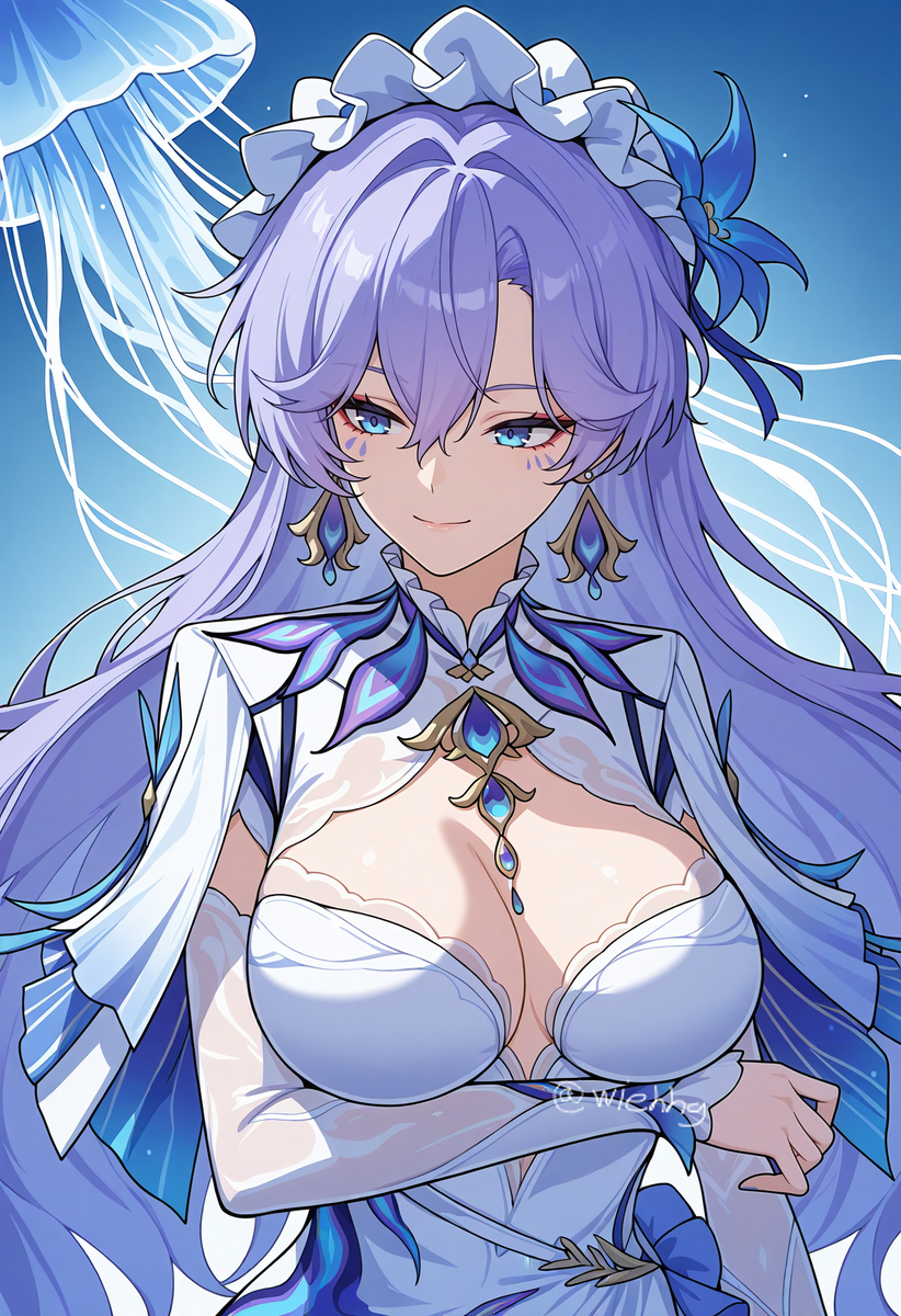 This is a pixiv picture whose title is 坎特蕾拉人物lora更新.