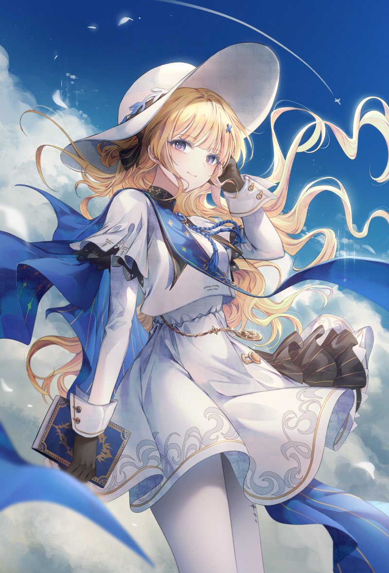 This is a pixiv picture whose title is WW💙.