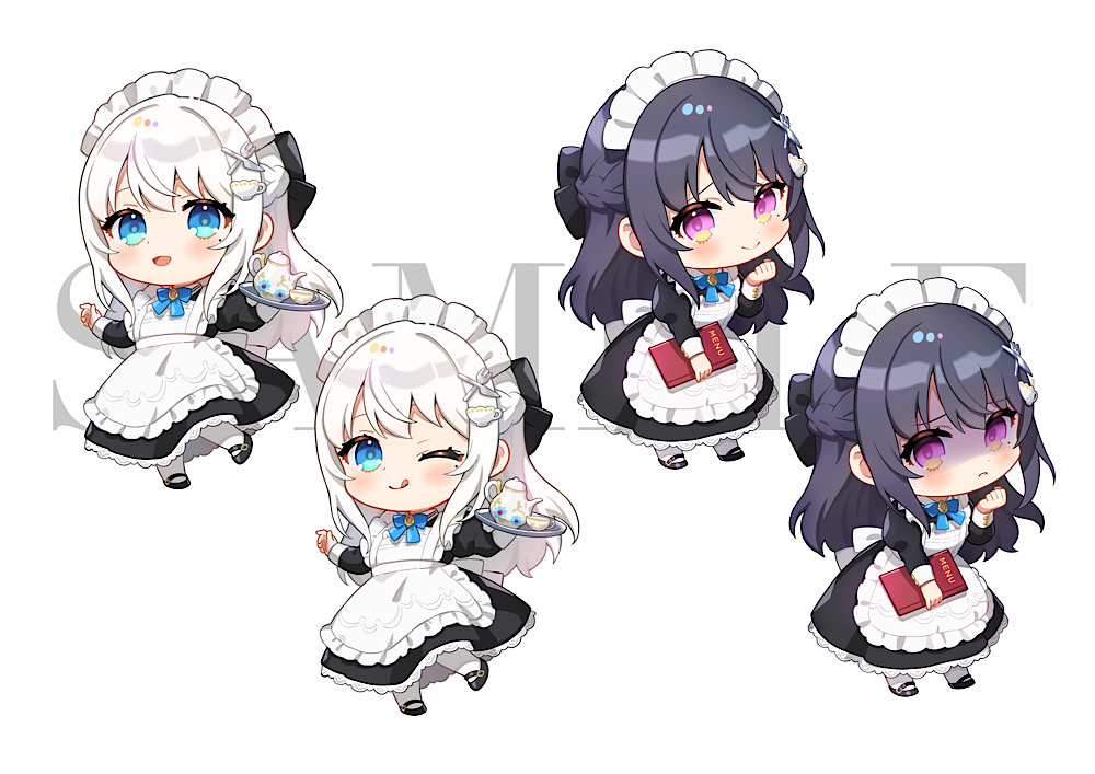 This is a pixiv picture whose title is クラシカルメイドさん（ミニver.）.