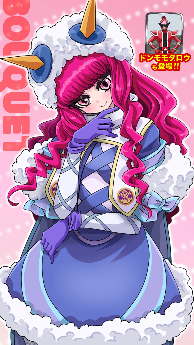 This is a pixiv picture whose title is ブーケ嬢.