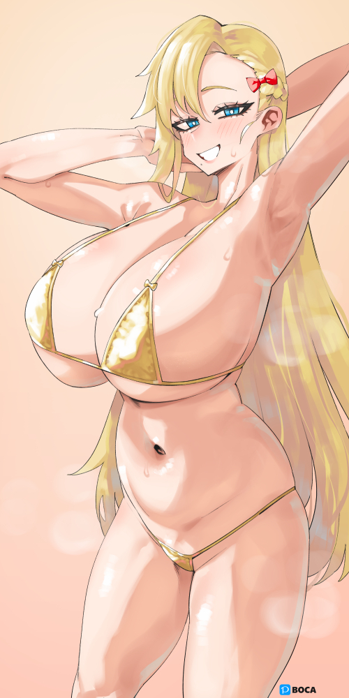 This is a pixiv picture whose title is GOLD.