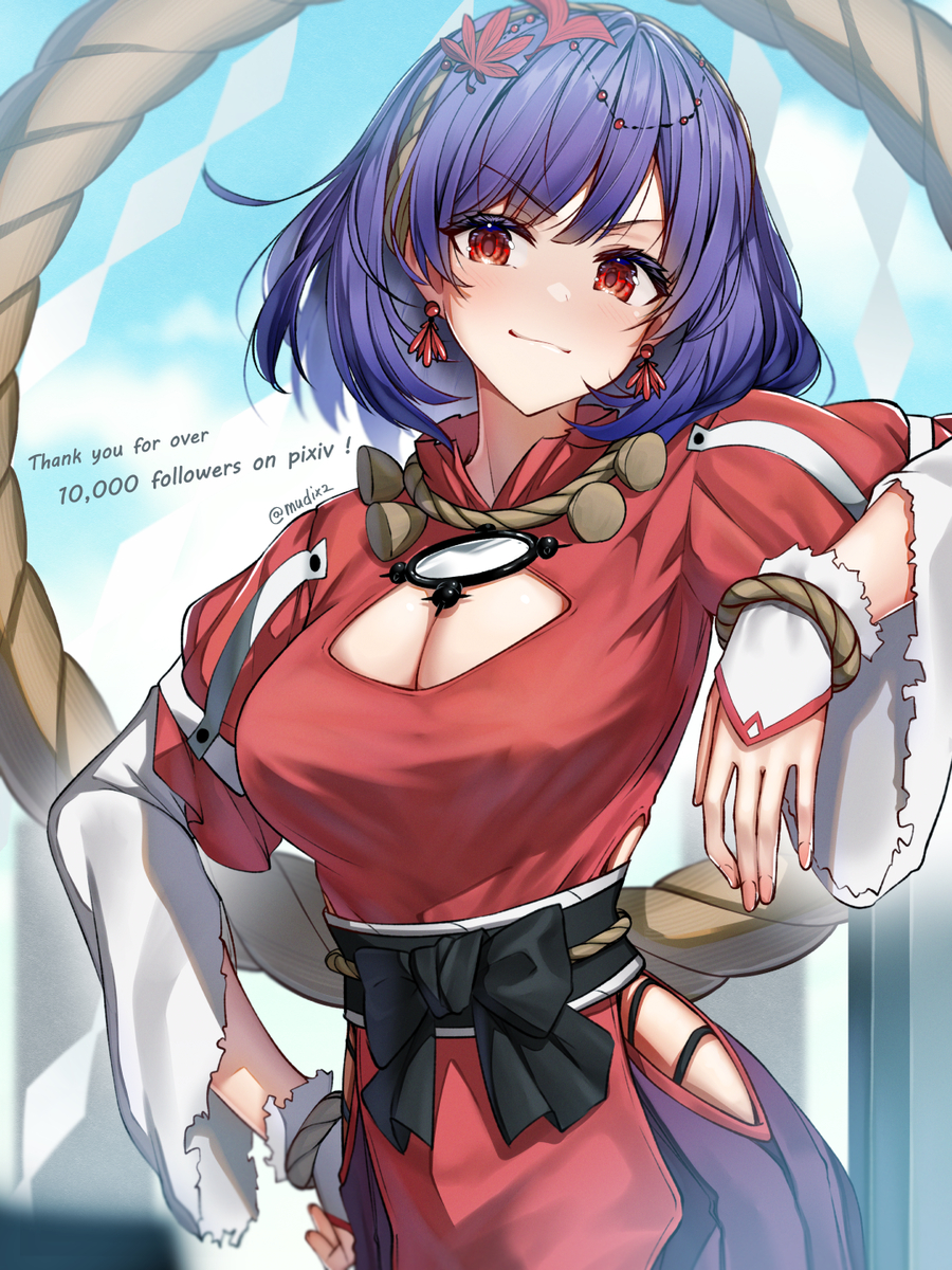 This is a pixiv picture whose title is pixivのフォロワーさん1万人記念！.