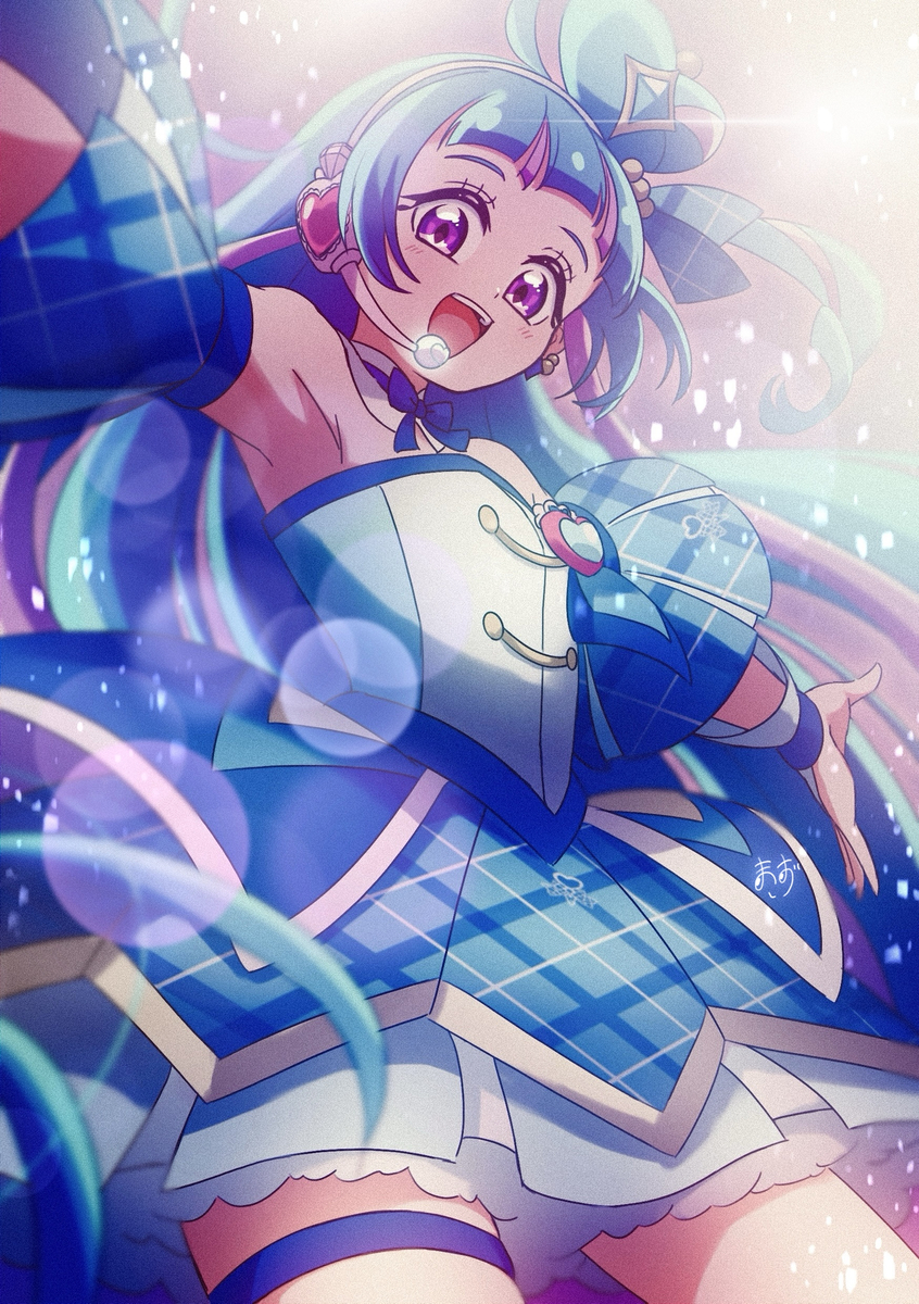 This is a pixiv picture whose title is キュアウインク.