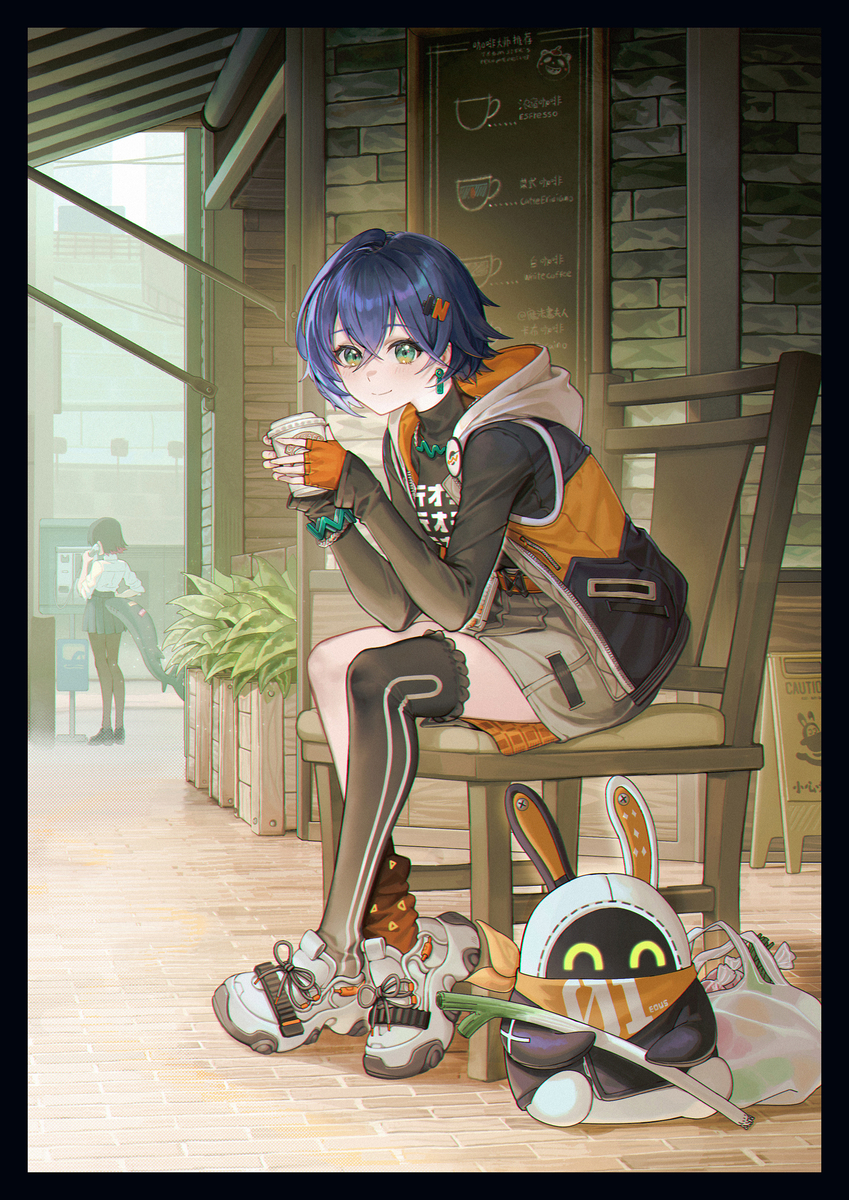 This is a pixiv picture whose title is 偷懒铃.
