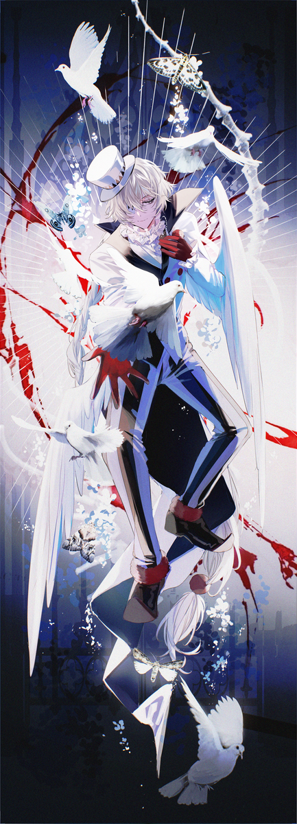 This is a pixiv picture whose title is With your fear flowing out behin.