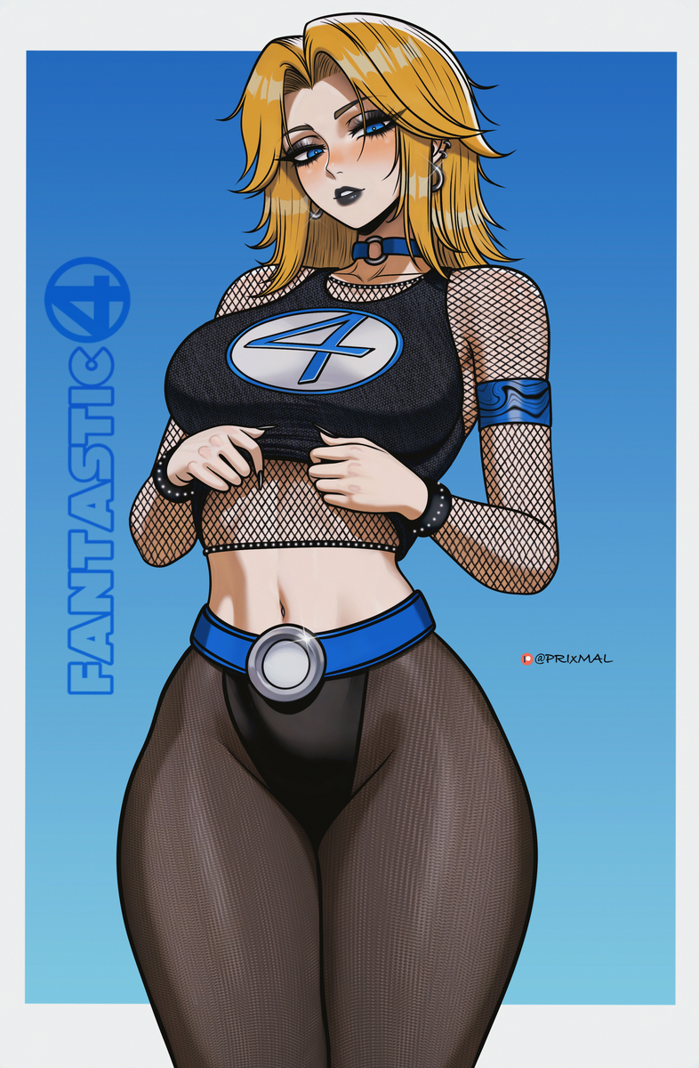 This is a pixiv picture whose title is Sue Storm.