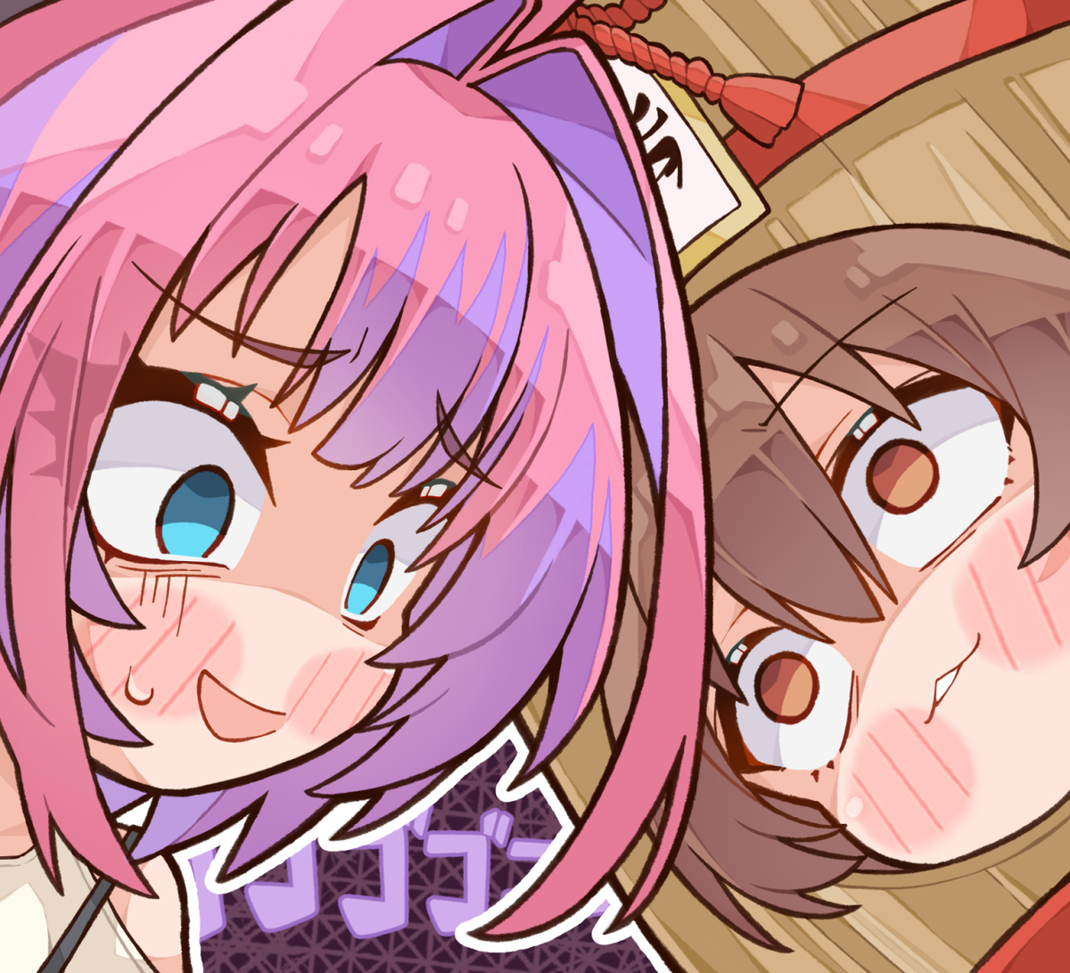 This is a pixiv picture whose title is Senpai Pressure.