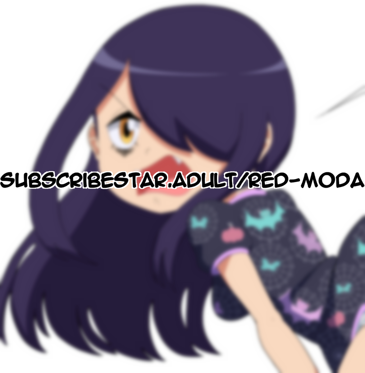 This is a pixiv picture whose title is Bratty chibi Mona preview.