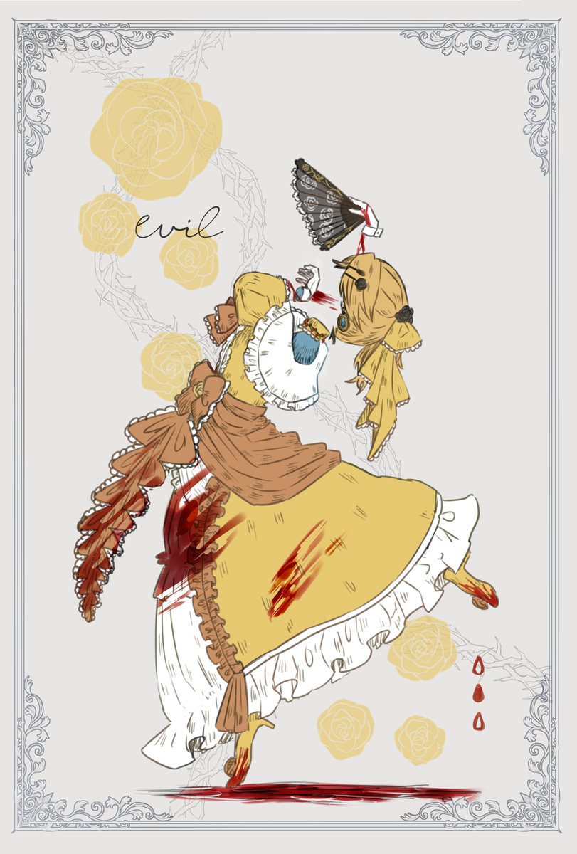 This is a pixiv picture whose title is 悪ノ透明 Ver.娘.