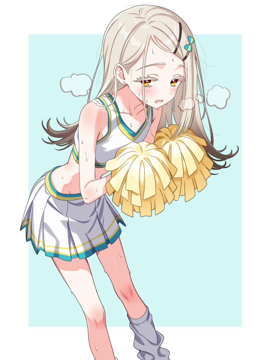 This is a pixiv picture whose title is チアガール篠澤広.