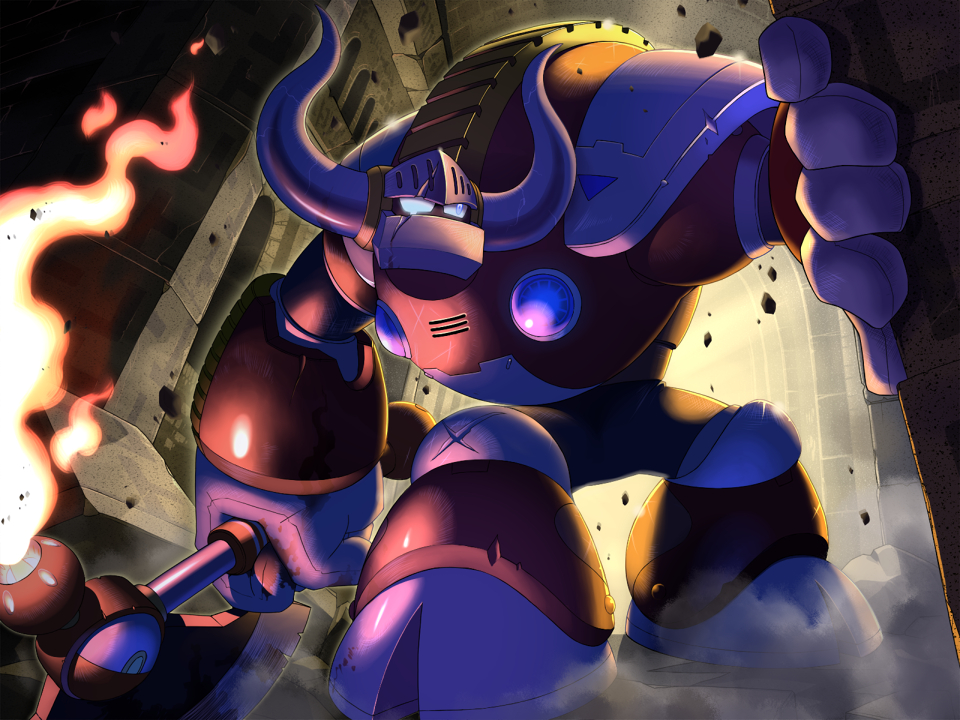 This is a pixiv picture whose title is 迷宮に待ち構えるもの.