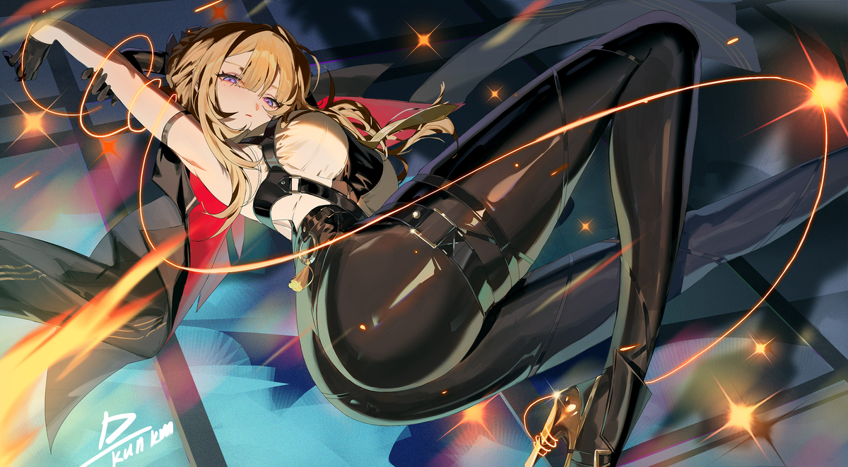 This is a pixiv picture whose title is 伊芙琳.