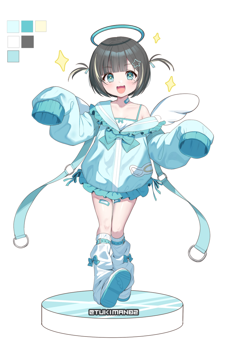 This is a pixiv picture whose title is うちの娘「舞衣（まい）」ちゃん.