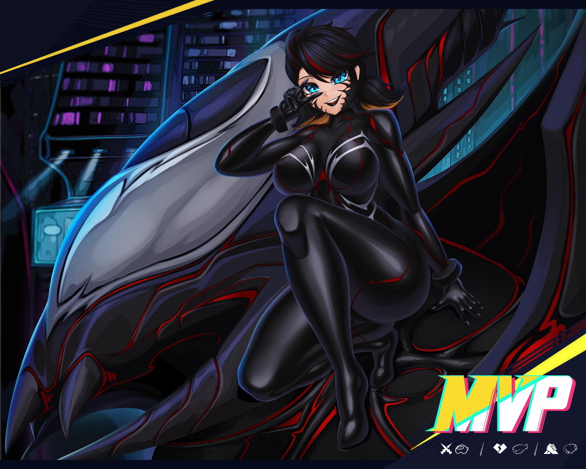 This is a pixiv picture whose title is Peni Parker MVP.