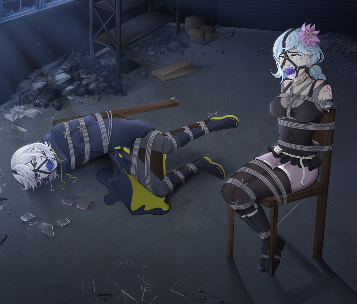 This is a pixiv picture whose title is Off the case.