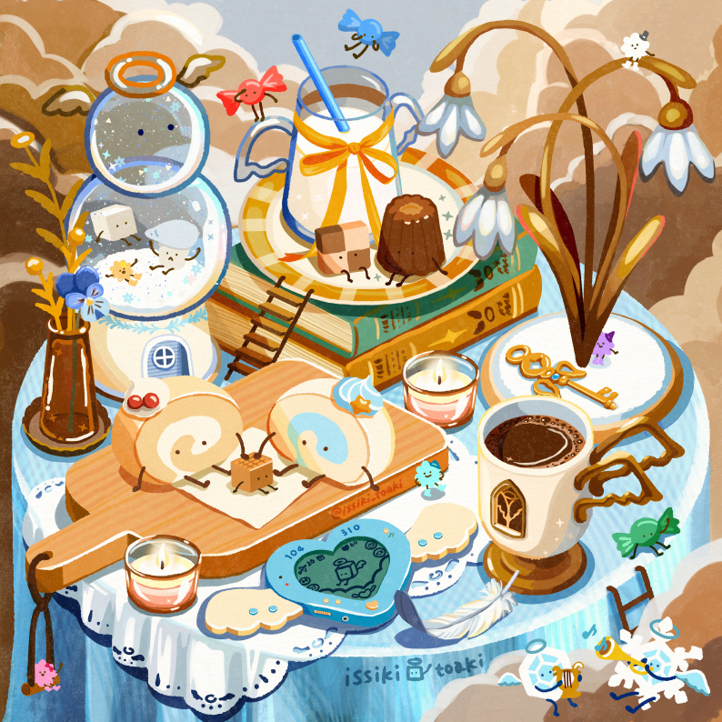 This is a pixiv picture whose title is エンジェルデザートパーティー.