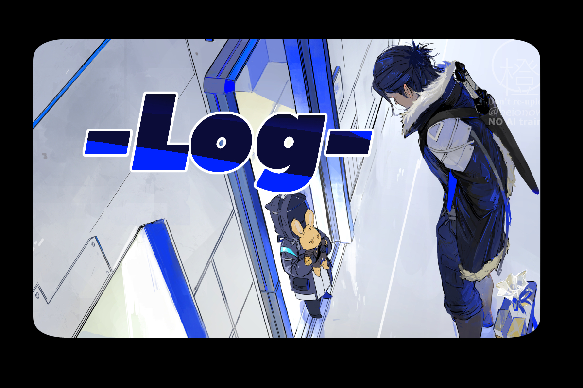 This is a pixiv picture whose title is log.