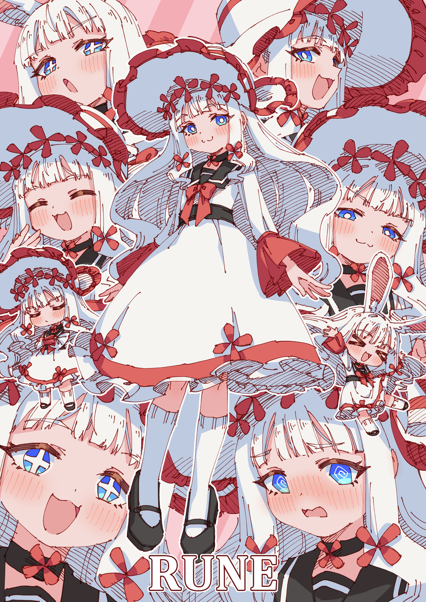 This is a pixiv picture whose title is Rune.