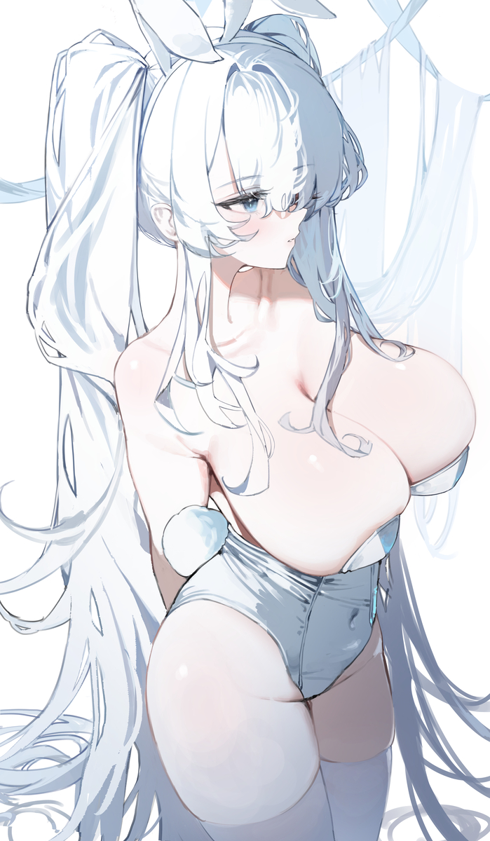 This is a pixiv picture whose title is NIKKE Cinderella Bunny Girl.