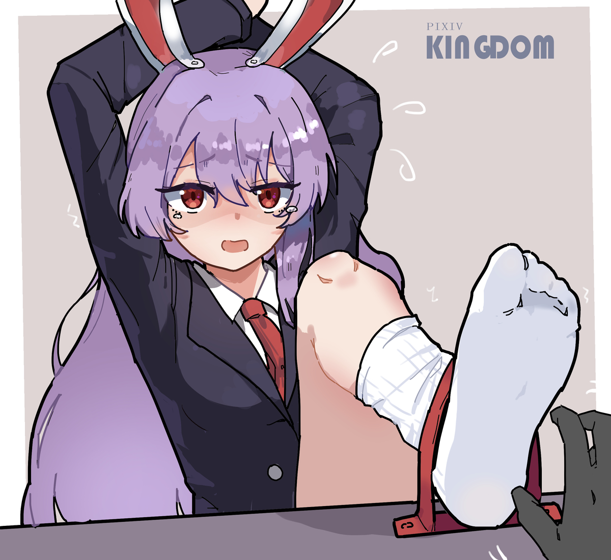 This is a pixiv picture whose title is 兔.