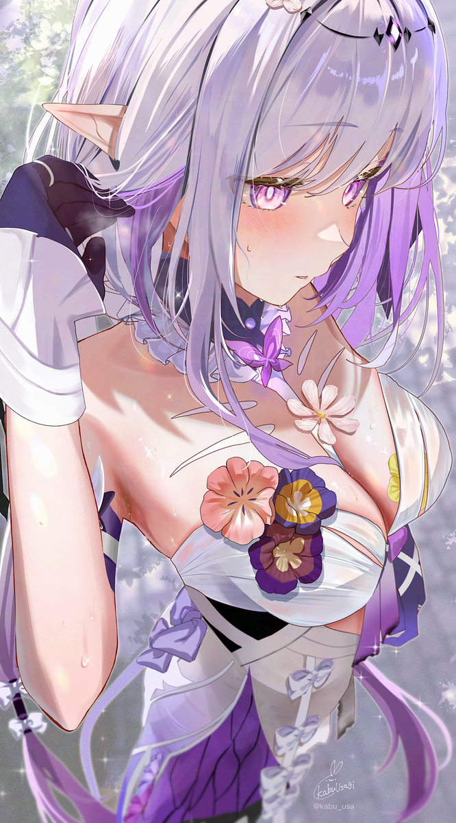 This is a pixiv picture whose title is 湿度高めなキャストリス🌸.
