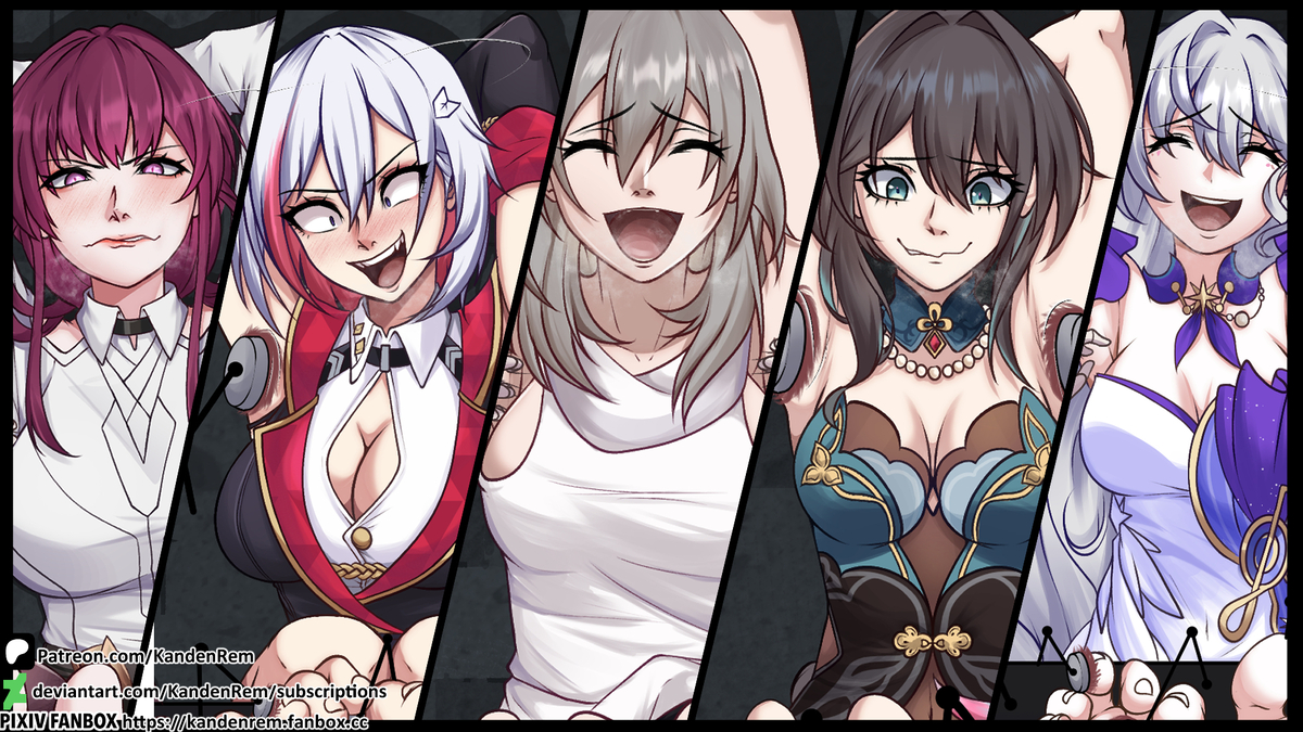 This is a pixiv picture whose title is Honkai Star Rail Mega stock PV.