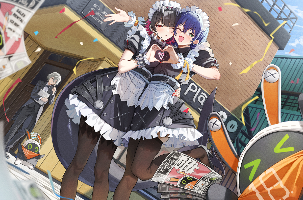 This is a pixiv picture whose title is おいでませRandom Play！ wtih エレン.
