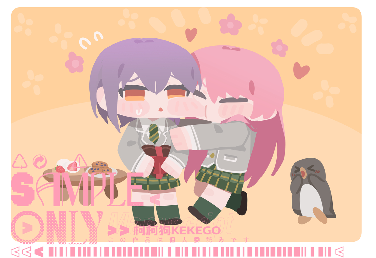 This is a pixiv picture whose title is 近期邦稿.