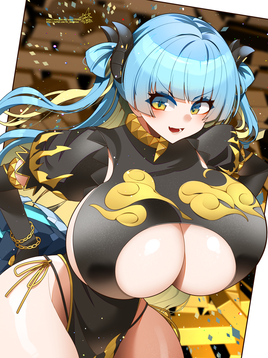 This is a pixiv picture whose title is ファフニール.