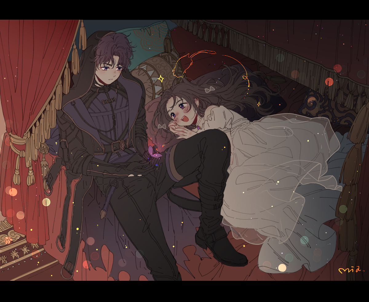 This is a pixiv picture whose title is 恋と深空.