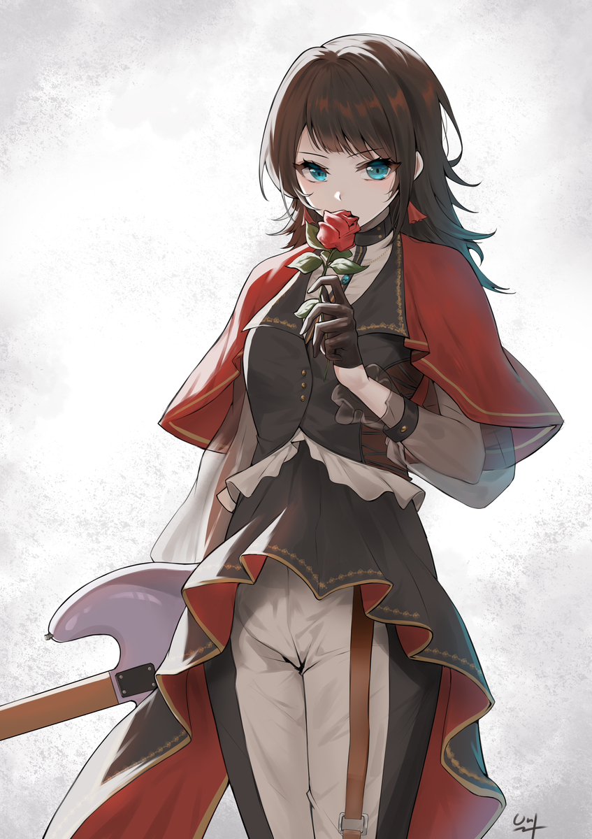 This is a pixiv picture whose title is 海铃.