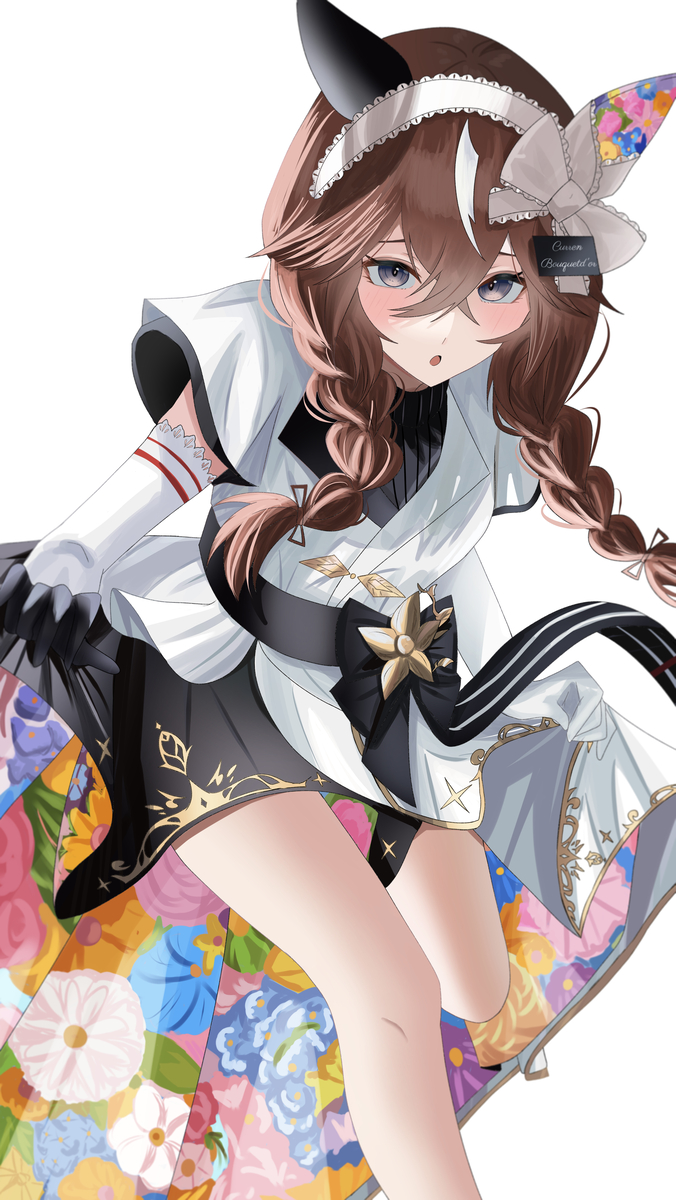 This is a pixiv picture whose title is 違うんだ！？スカートのインナーが気になっただけなんだ！.