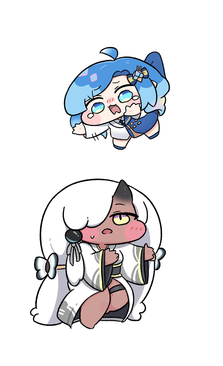 This is a pixiv picture whose title is 3월 서코 만들려는거 그림들.