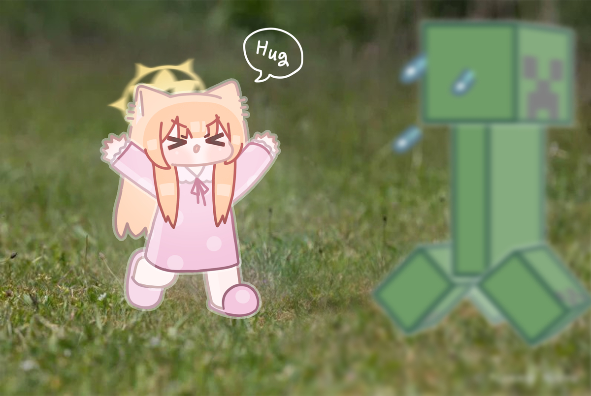 This is a pixiv picture whose title is hug.