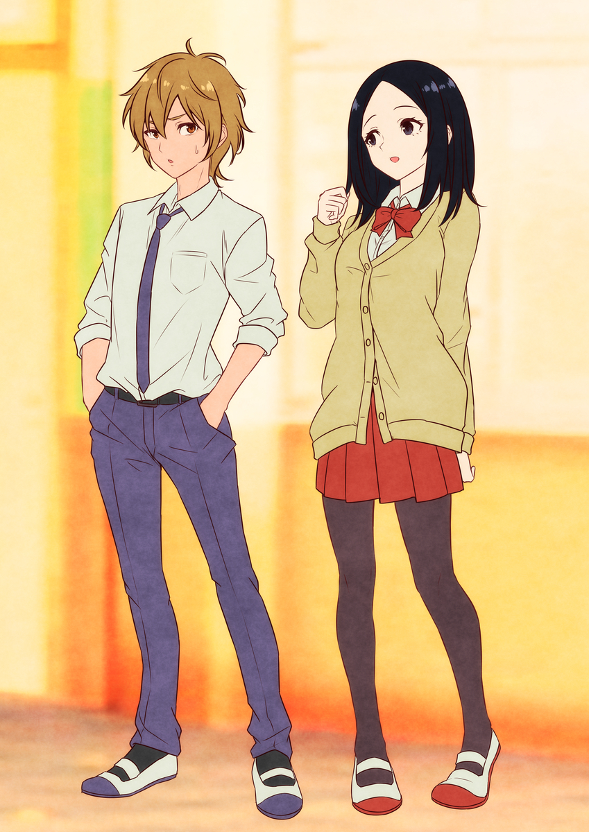 This is a pixiv picture whose title is 入れ替わりごっこ.