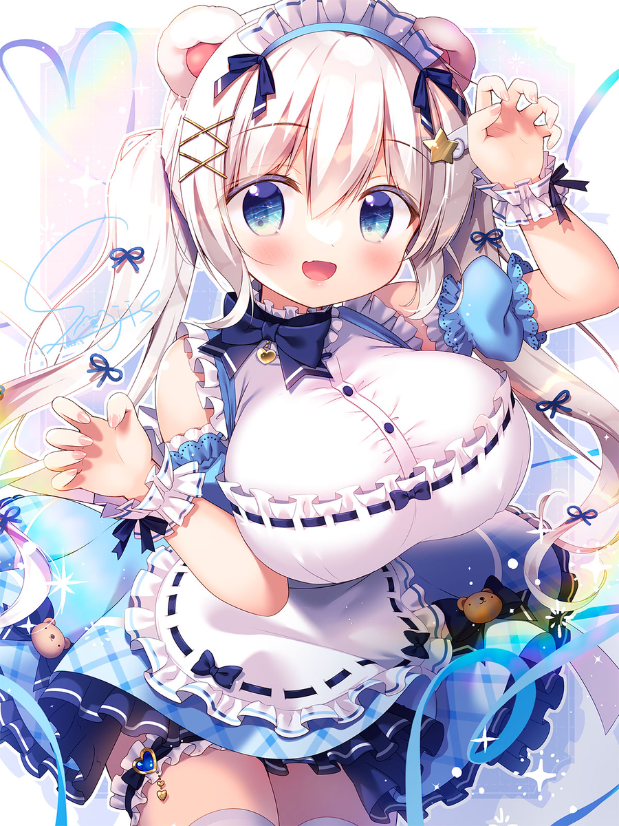 This is a pixiv picture whose title is がお～っ🐾.