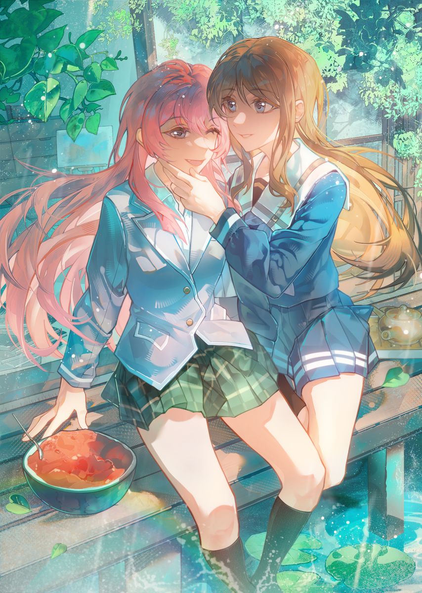 This is a pixiv picture whose title is 清新.