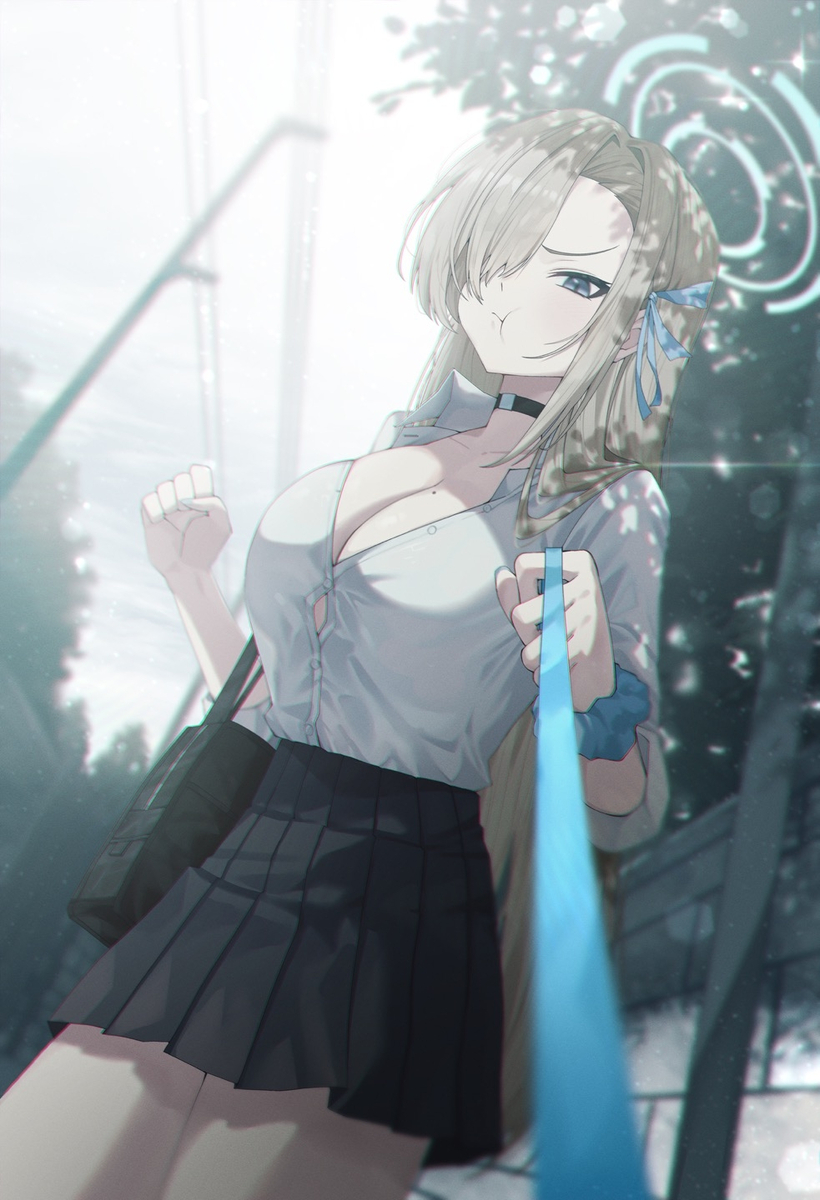 This is a pixiv picture whose title is アスナ くびわ1.