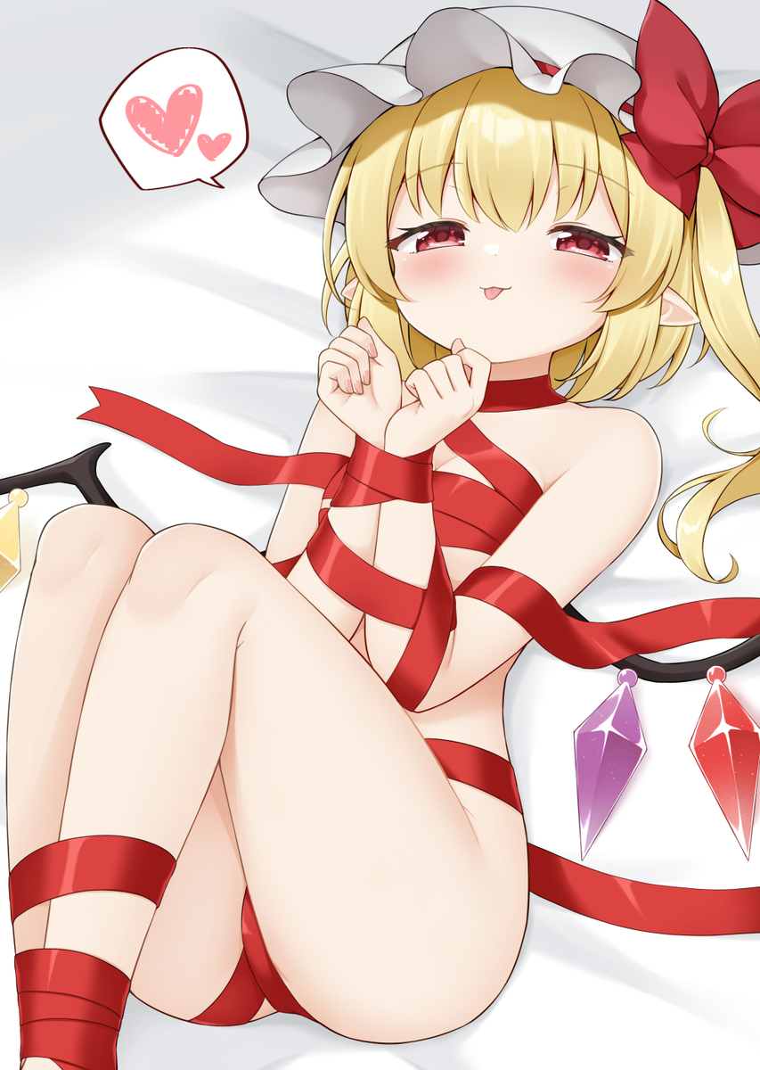 This is a pixiv picture whose title is リボン巻フランちゃん.