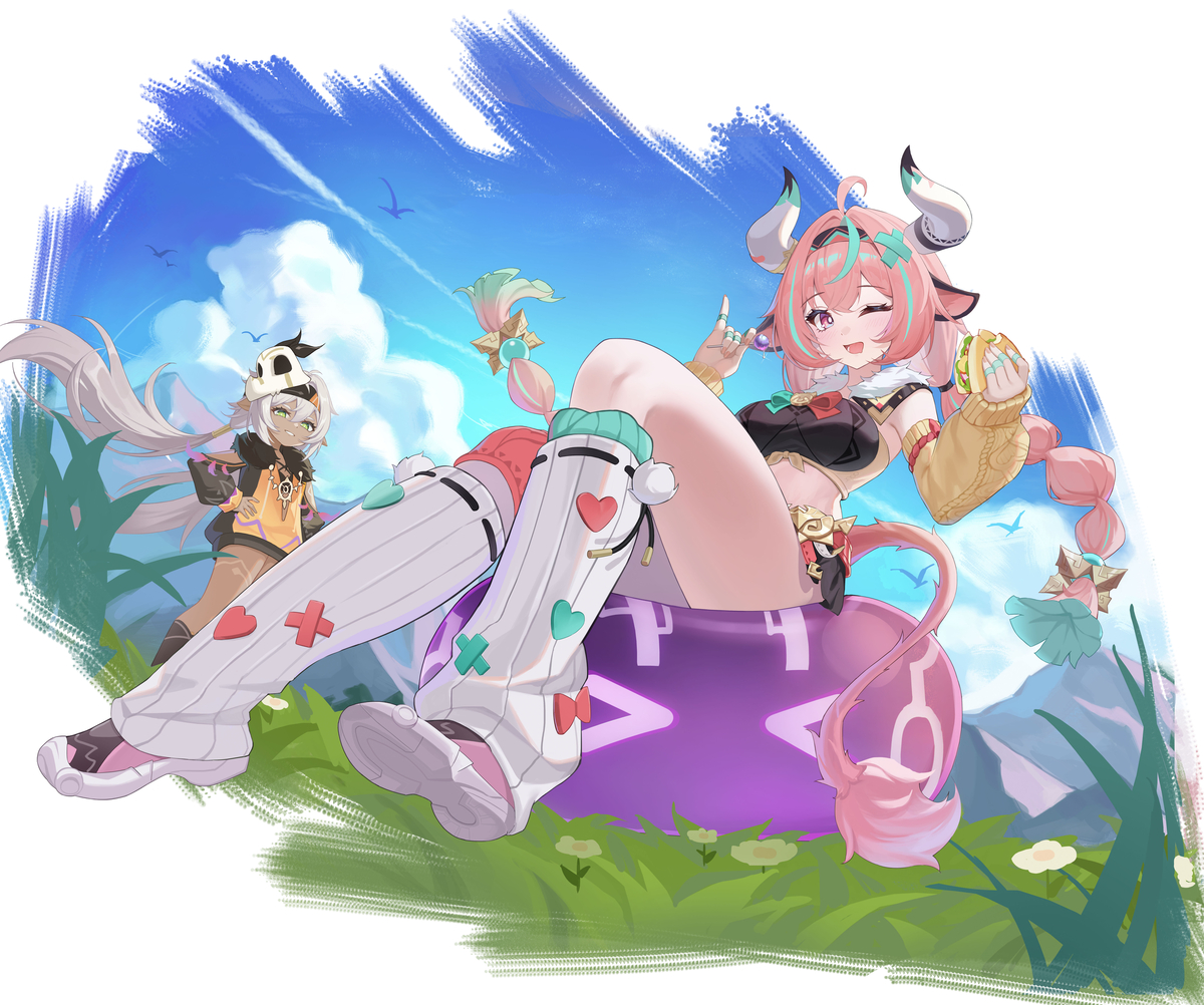 This is a pixiv picture whose title is 牛牛.