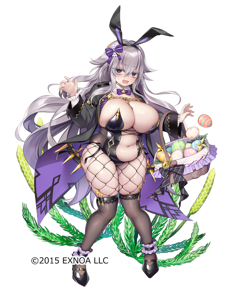 This is a pixiv picture whose title is 【花騎士】シギラリア(イースター).