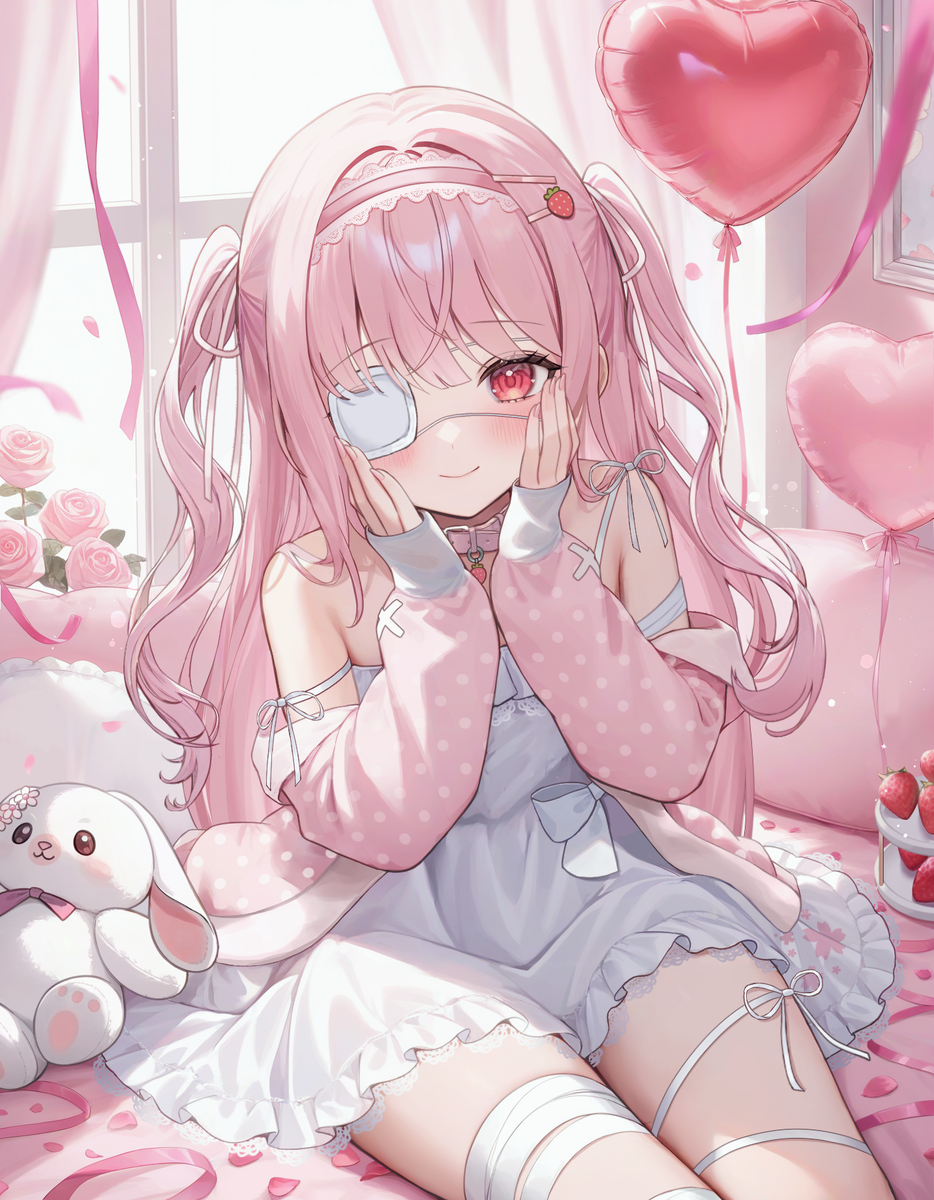 This is a pixiv picture whose title is Commission🎀🍓.