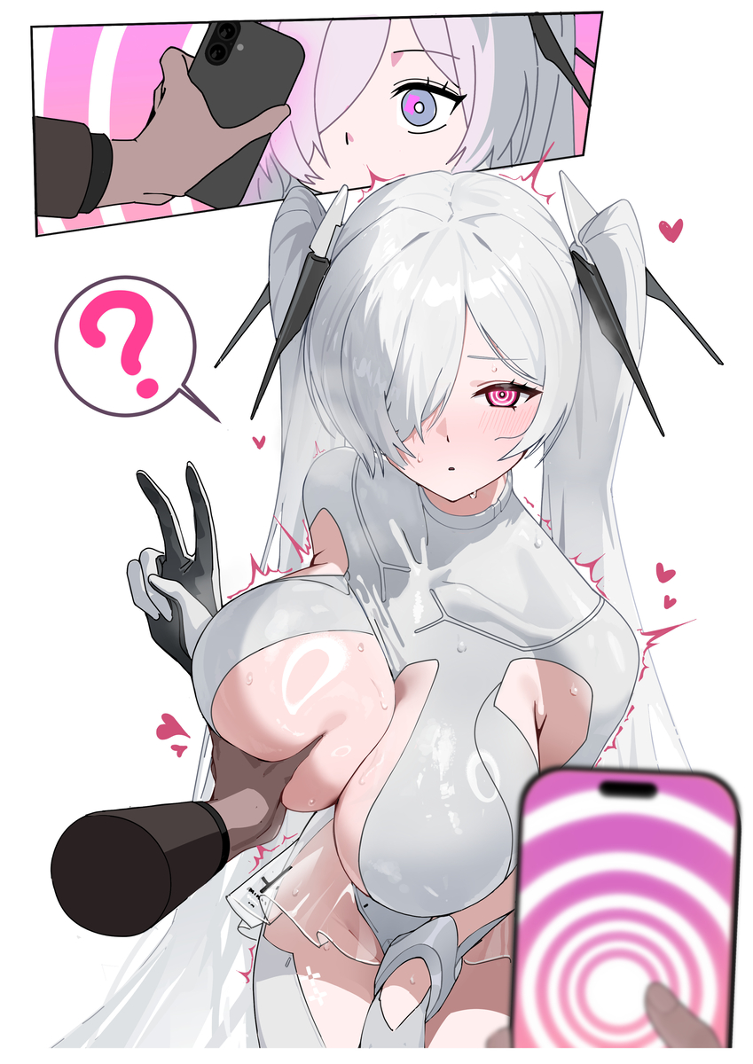 This is a pixiv picture whose title is 🤍.