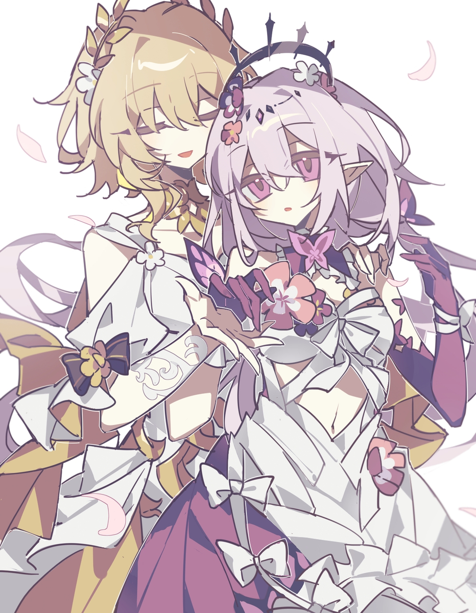 This is a pixiv picture whose title is 🪡🦋.