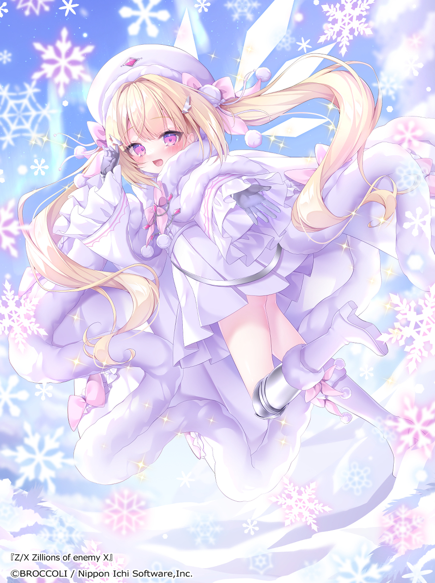 This is a pixiv picture whose title is 〖Z/X〗白銀の冬景色ルイース.