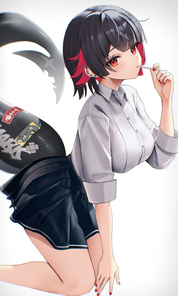 This is a pixiv picture whose title is 制服.