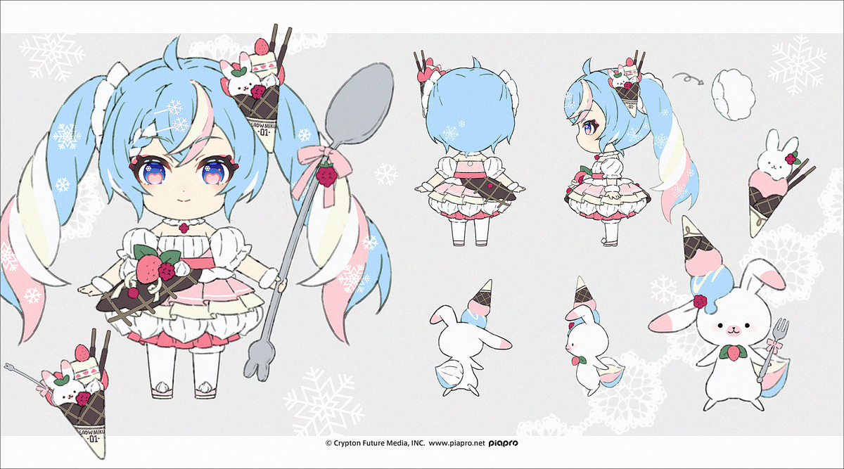 This is a pixiv picture whose title is ･ﾟ❄️❄️。ﾟ。❄️❄️・.